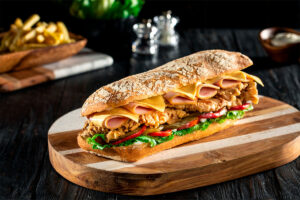 Imagen del Menú: Baguette Pollo y Queso