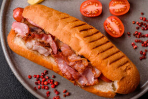 Imagen del Menú: Baguette con Tocino